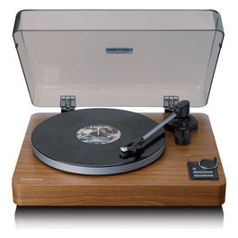 Lenco, Giradischi Automatico Bluetooth 5.3, Trasmissione a Cinghia, Legno