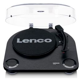 Giradischi Ls-40 2 Velocita' Diffusore Stereo con Coperchio Nero
