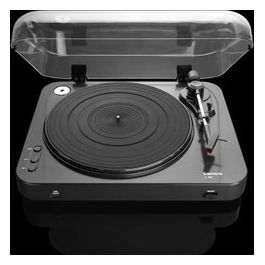 L-85 Giradischi con Registrazione Diretta su Usb Key Semi-Automatico Testina magnetica Nero Laccato