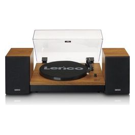 LS-310WD Giradischi con Bluetooth® e Due Altoparlanti Esterni Legno