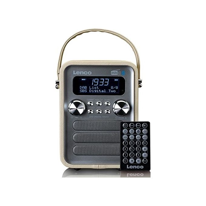 Lenco PDR-051 Radio Portatile Taupe
