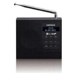 Lenco Radio Portatile Analogico e Digitale Nero