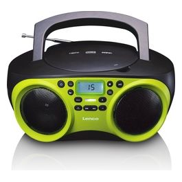 Lenco SCD-200 Radio Portatile con Lettore Cd Verde