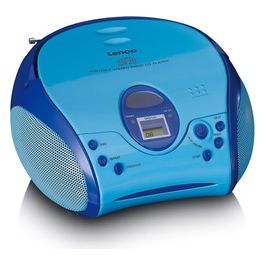 Lenco SCD-24kids Radio Portatile con Lettore CD Blu