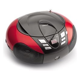 SCD-37 Radio Cd Digitale Nero/Rosso
