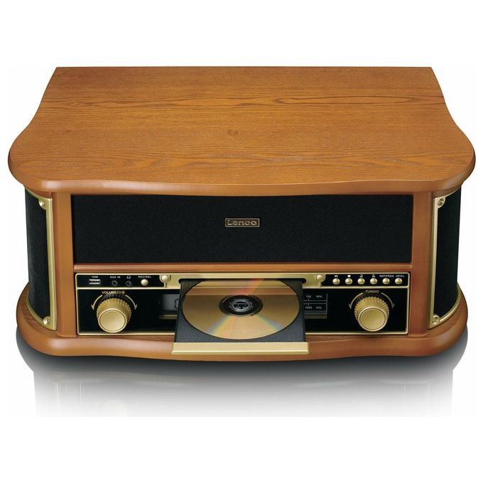 Lenco TCD-2551 Giradischi in Legno