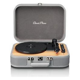 TT-116 Giradischi Bluetooth a 3 Velocita' Grigio