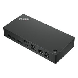 Lenovo 40AY0090IT Replicatore di Porte e Docking Station per Notebook Cablato Usb 3.2 Gen 1 Type-C Nero