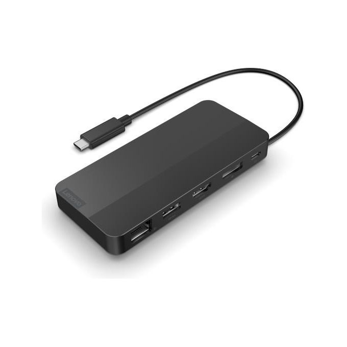 Image of Lenovo 40B90100EU Replicatore di Porte e Docking Station per Laptop Cablato Usb 3.2 Gen 1 Type-c Nero