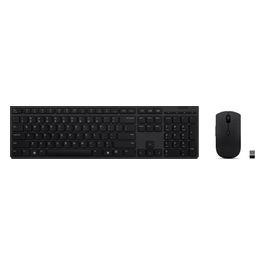 Lenovo 4X31K03951 Tastiera e Mouse Ricaricabile Bluetooth Grey Sensore Ir Ottico Lingua Italiana