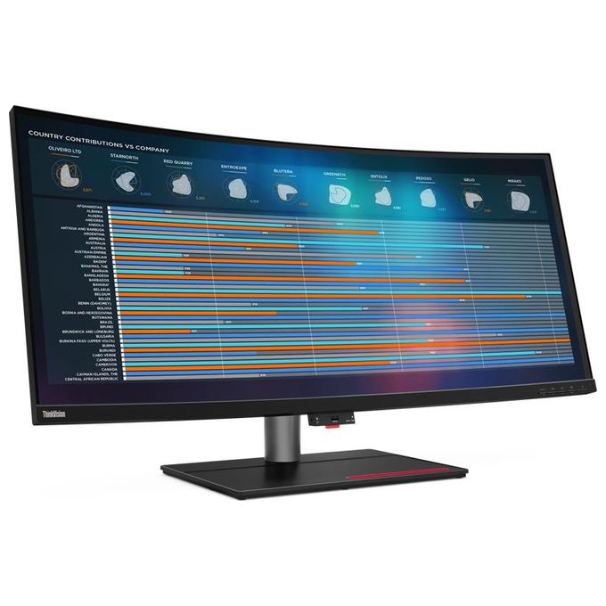 Lenovo Monitor Curvo 39.7'' 62C1GAT6EU P40W-20 5120 x 2160 Tempo di risposta 6 ms