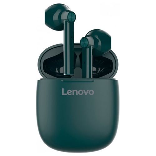 Lenovo Auricolari Bluetooth 5.0 Ipx5 Water Resistant Ht30 Verde Scuro