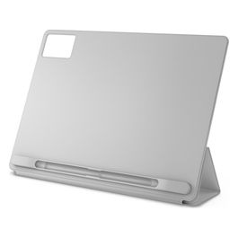 Custodia a Libro Grigia per Idea Tab Plus