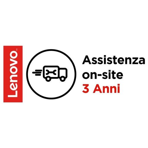 Lenovo Estensione Garanzia pc (elettronica) 3y on site 5x9 solo Alcuni Modelli (base Warrantyr)