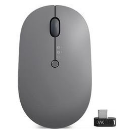 Lenovo Go Wireless Multi Device Mouse Ambidestro Rf Wireless Bluetooth Usb Type-a Ottico 2400 Dpi