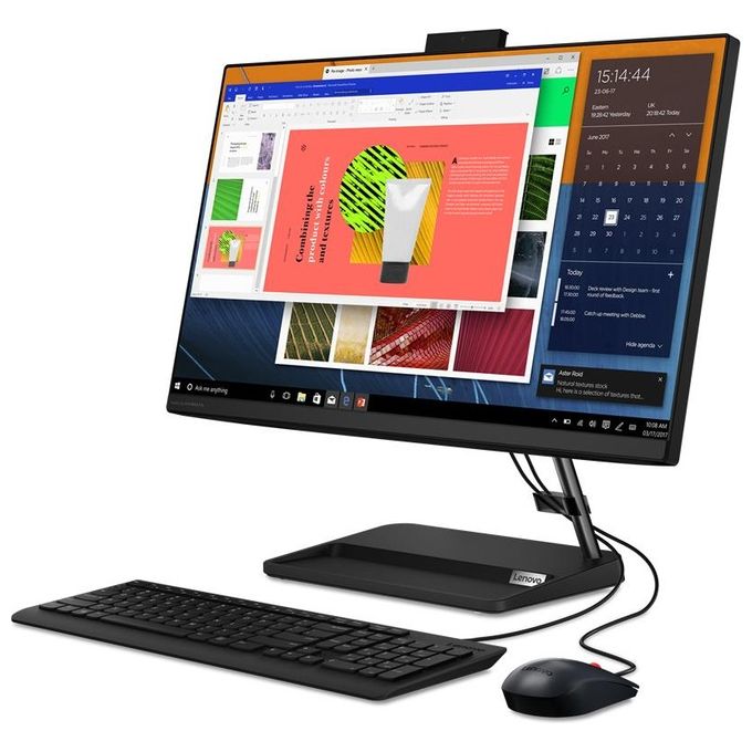 Lenovo IdeaCentre AIO 3 24ALC6 AMD Ryzen 7-5700u 8Gb Hd 512Gb Ssd 23.8'' Windows 11 Home