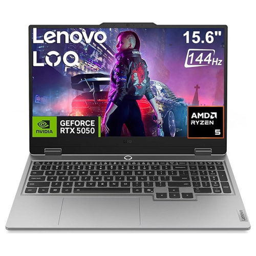 LOQ 15AHP10 Notebook Gaming AMD Ryzen 7 250 NVIDIA RTX 5050 15.6" Full HD 16GB RAM 512GB SSD Windows 11 Home Grigio