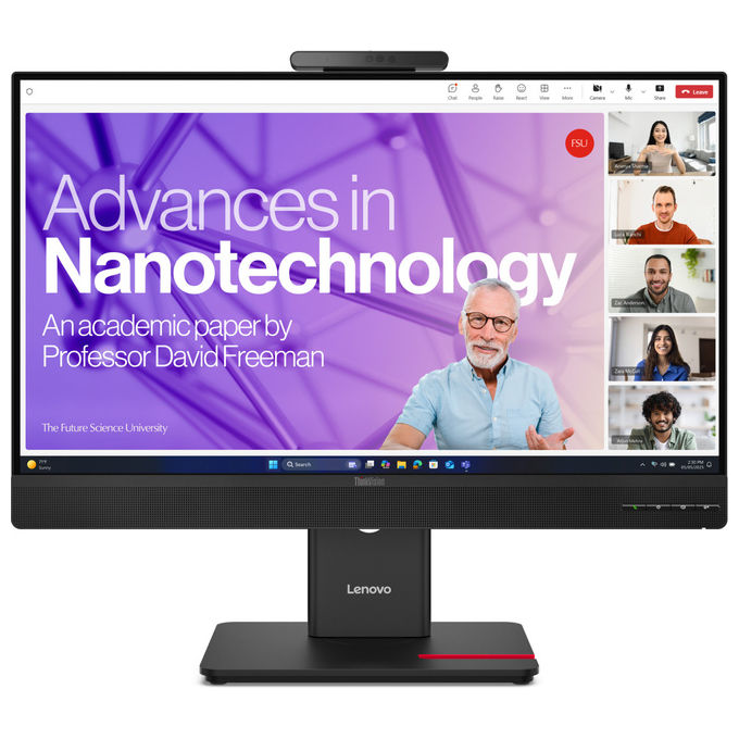 Lenovo T27QD-4V Monitor PC 27" Quad HD IPS (Nero)