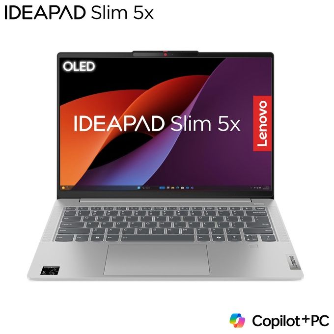 Image of Lenovo Notebook 14'' Display Full HD Snapdragon X Plus RAM 16 Gb SSD 512 Gb Windows 11 colore Grigio - 83HL001GIX
