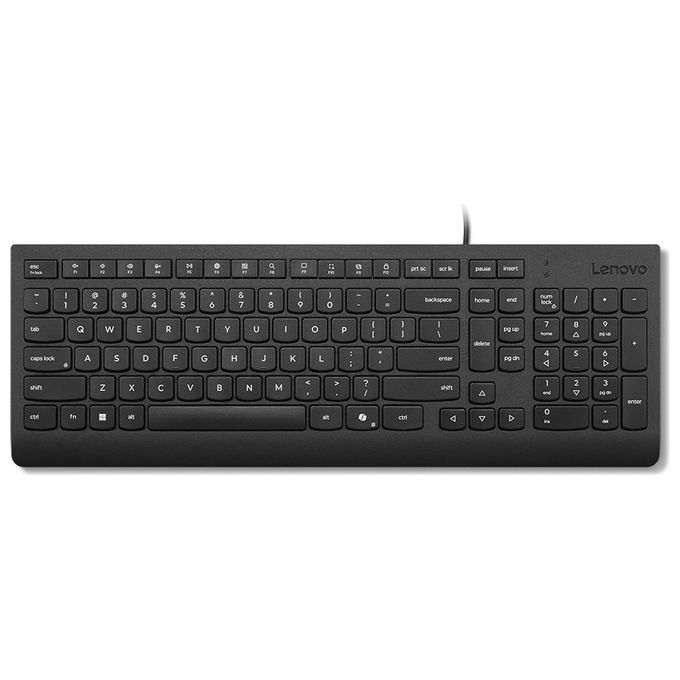 Essential wired keyboard - italian tastiera casa/ufficio usb italiano nero