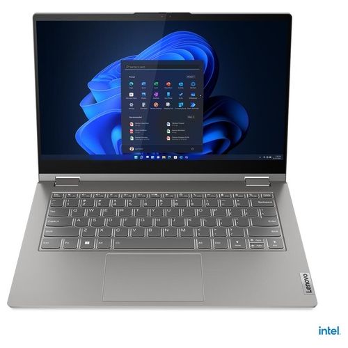 Lenovo ThinkBook 14s Yoga G2 IAP 21DM Notebook, Processore Intel Core i7-1255U, Ram 16Gb, Hd 512Gb SSD, Display 14'', Windows 11 Pro