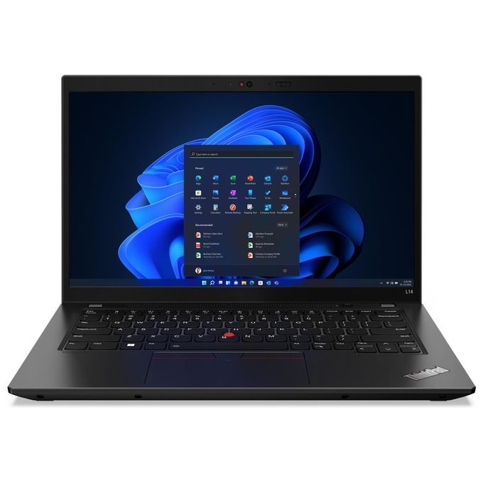 Lenovo ThinkPad L14 Gen 3 Notebook, Processore Intel Core i5-1235u, Ram 8Gb, Hd 512Gb SSD, Display 14'', Windows 11 Pro