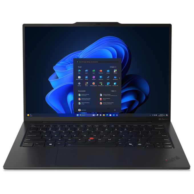 Lenovo 21NS00MMIX ThinkPad X1 Carbon Gen 13 Aura Edition Notebook 14 pollici OLED 2.8K Intel Core Ultra 7 32GB 1TB SSD Wi-Fi 7 Windows 11 Pro colore Nero