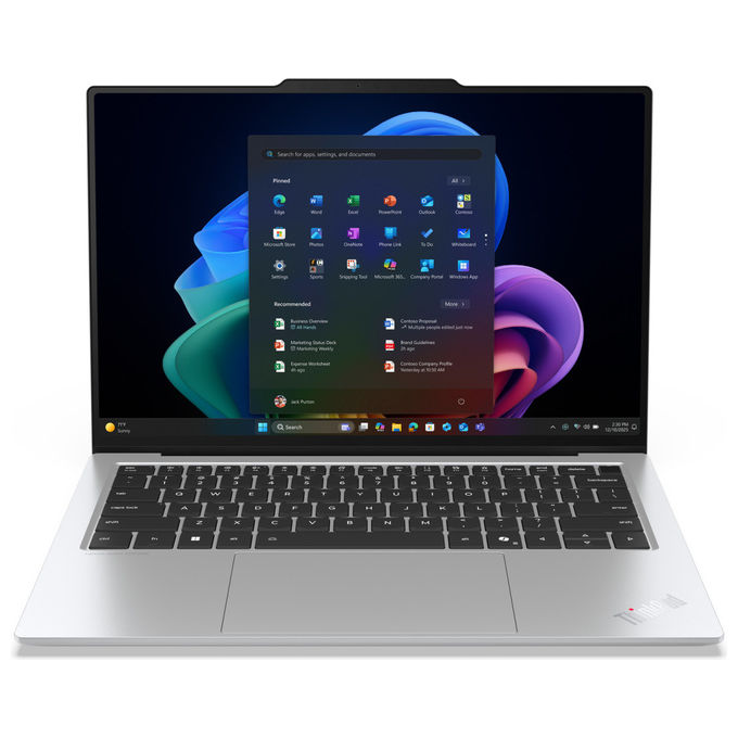 Lenovo 21QA0085IX ThinkPad X9-14 Gen 1 Notebook 14'' OLED Touch 2.8K Intel Core Ultra 7 258V 32GB SSD 1TB Wi-Fi 7 Windows 11 Pro colore Bianco