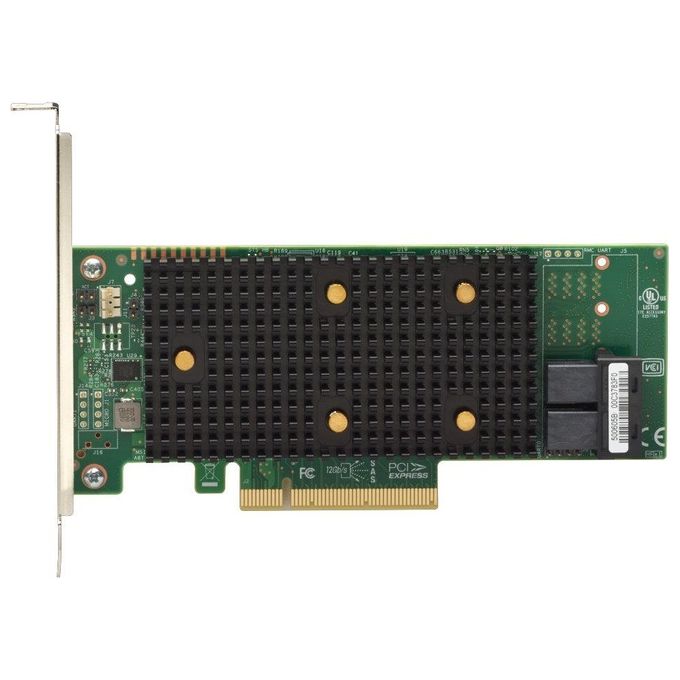 Lenovo ThinkSystem 430-8i Storage controller 8 Canale SATA / SAS 12Gb/s basso profilo 1.2 GBps PCIe 3.0 x8 per ThinkSystem SR530, SR550, SR570, SR590, SR630, SR650, SR850, SR860, SR950, ST550
