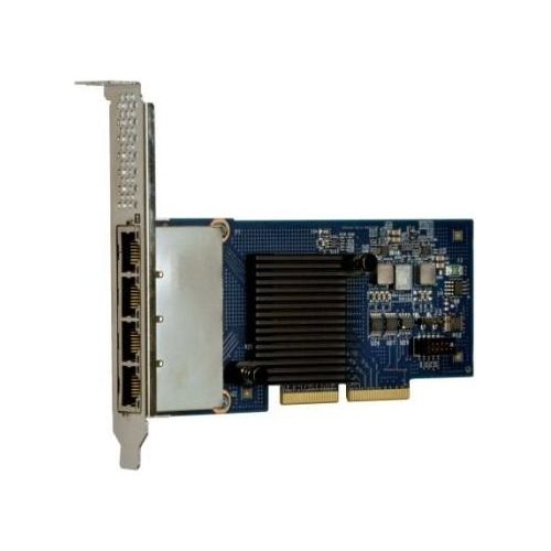Lenovo ThinkSystem I350-T4 By Intel Adattatore di rete PCIe 2.0 x4 profilo basso 1000Base-T x 4 per ThinkSystem SD530, SR530, SR550, SR570, SR590, SR630, SR650, SR850, SR950, ST550
