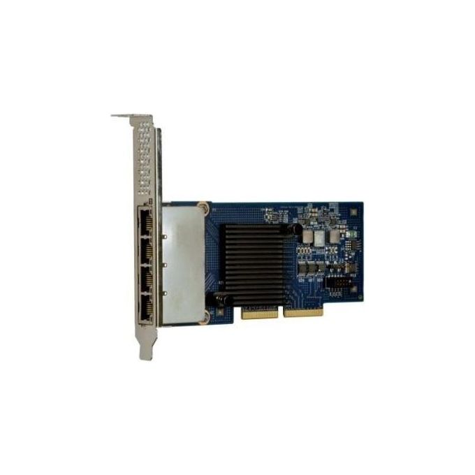 Lenovo ThinkSystem I350-T4 By Intel Adattatore di rete PCIe 2.0 x4 profilo basso 1000Base-T x 4 per ThinkSystem SD530, SR530, SR550, SR570, SR590, SR630, SR650, SR850, SR950, ST550