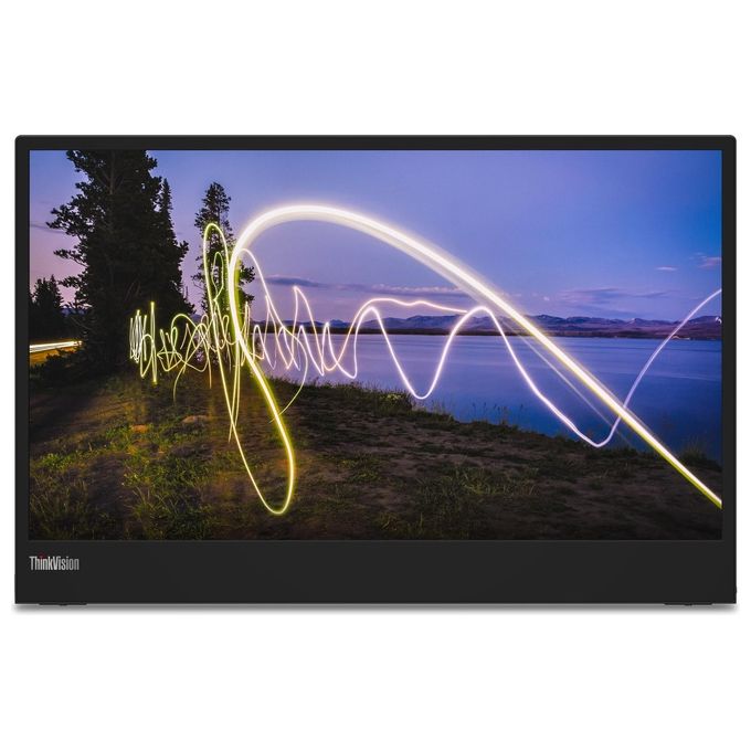 Image of Lenovo ThinkVision M15 Monitor Piatto per Pc 15.6'' 1920x1080 Pixel Full Hd Led Nero