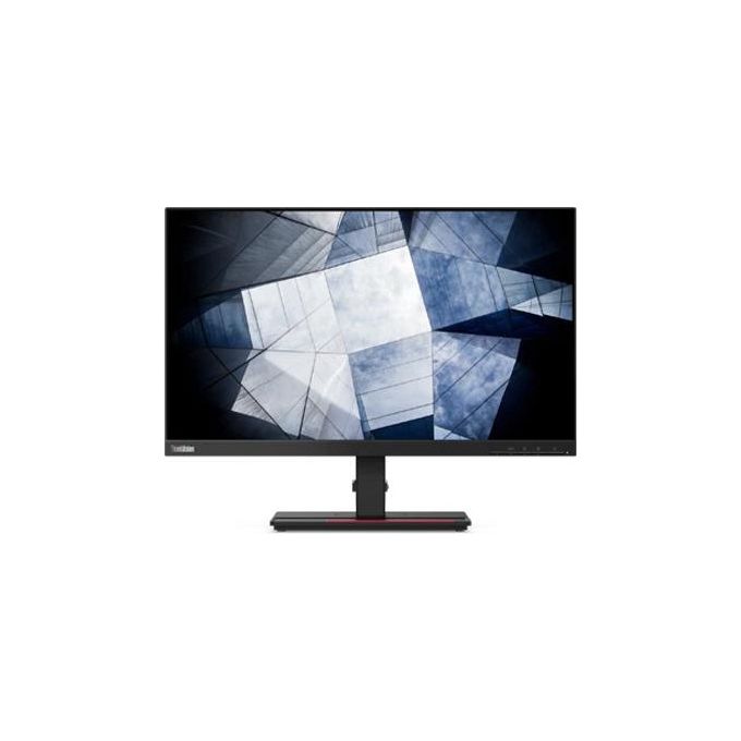 Lenovo ThinkVision P24q-20 Monitor a LED 23.8'' 2560 x 1440 WQHD IPS 300 cd/m² 1000:1 4 ms HDMI, DisplayPort nero corvino