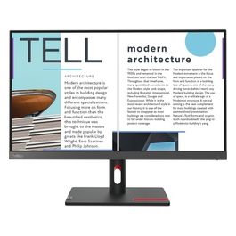 ThinkVision S25e-30 Monitor per Pc 24.5" 1920x1080 Pixel Full Hd Led Grigio