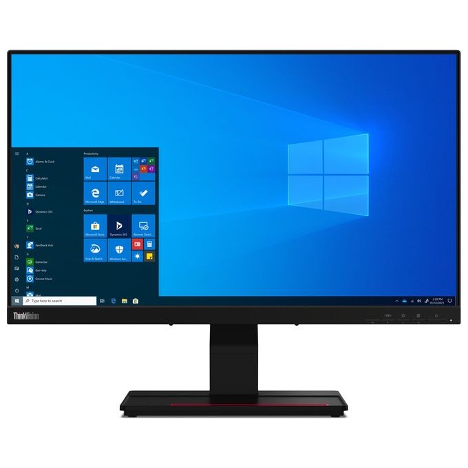 Image of Lenovo ThinkVision T24t-20 LED Display 23.8'' 1920x1080 Pixel Full HD Touch Screen Capacitivo Nero