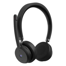 Lenovo Wireless VoIP Headset Auricolare a Padiglione Ufficio Bluetooth Nero
