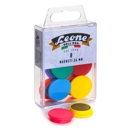 Leone Dell'Era Magneti Colorati 24mm
