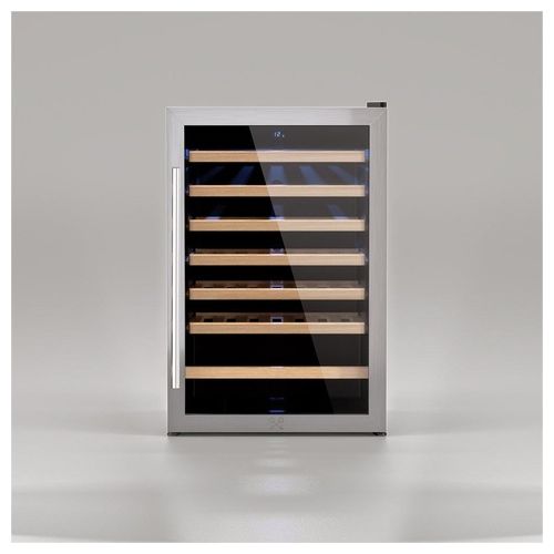 CAVC48 Cantinetta Vino a libera installazione 48 bottiglie Classe energetica G con Compressore una zona 4-18C 83,4 cm Acciaio 