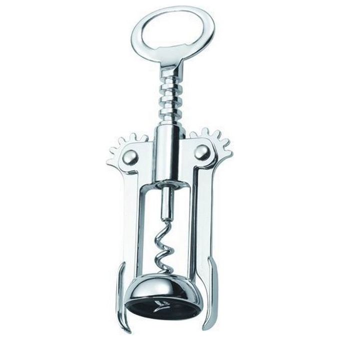 Levatappi a due leve cromato con spirale