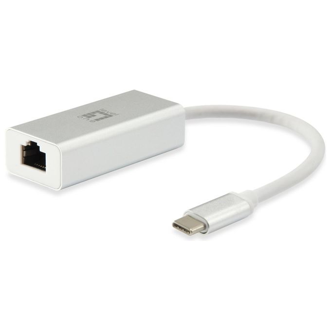 Level One USB-0402 Scheda di Rete e Adattatore Gigabit USB-C Ethernet 1000 Mbit/s