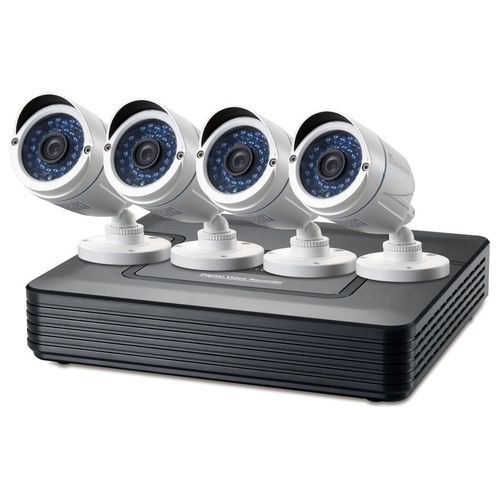 LevelOne DSK-4001 Kit di Videosorveglianza Cablato 4 Canali