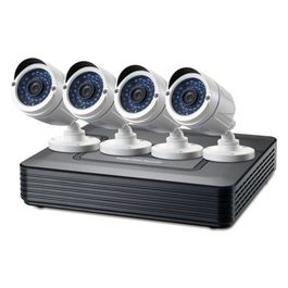 LevelOne DSK-4001 Kit di Videosorveglianza Cablato 4 Canali