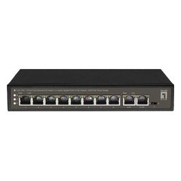 LevelOne FGP-1031 Switch di Rete Non Gestito Gigabit Ethernet 10/100/1000 Supporto Power Over Ethernet Nero