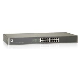 LevelOne FSW-1650 Switch di Rete 16 Porte Non Gestito Fast Ethernet 10/100 Grigio