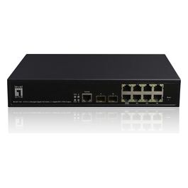 LevelOne GEP-1061 Switch di Rete Gestito L2 Gigabit Ethernet 10/100/1000 Supporto Power Over Ethernet Nero