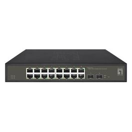 LevelOne GES-2118 Switch di Rete Gestito L2 Gigabit Ethernet 10/100/1000 Nero