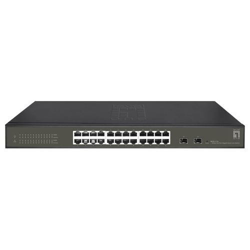 LevelOne GES-2126 Switch di Rete Gestito L2 Gigabit Ethernet 10/100/1000 Nero