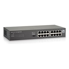 LevelOne GEU-1621 Switch di Rete Non Gestito Gigabit Ethernet 10/100/1000 Grigio