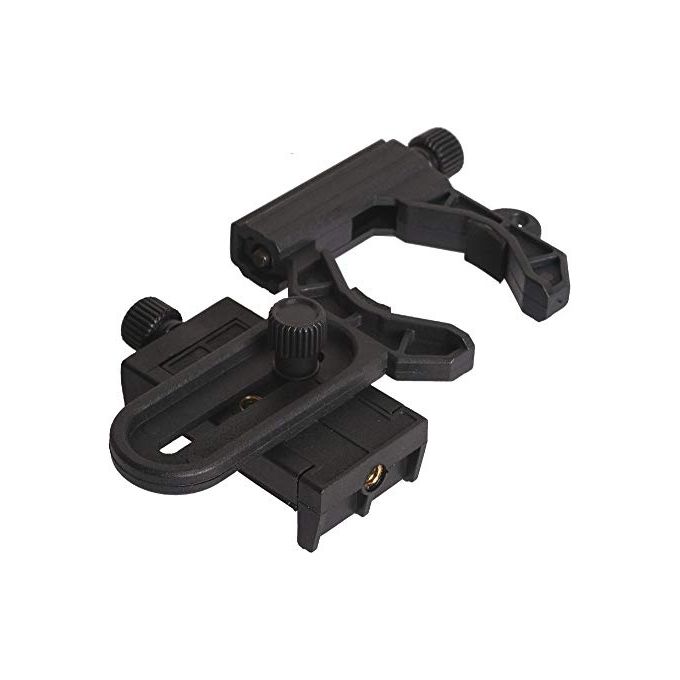 Levenhuk 68766 Adattatore per Smartphone Universale per Telescopio Microscopio e Binocolo Compatibile con Dispositivi da 5,3 a 10,2 cm colore Nero