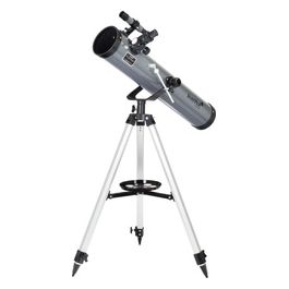 Levenhuk Blitz 76 BASE Telescopio Riflettore Newtoniano da 76mm per Appassionati e Principianti con Treppiede e un Ampio Set di Accessori